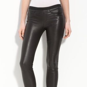 NWT Helmut Lang Stretch Plonge 2 leather trousers
